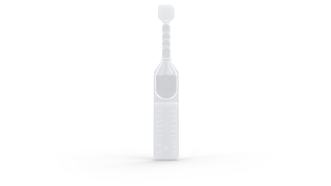 Einzelampulle für Inhalationslösungen